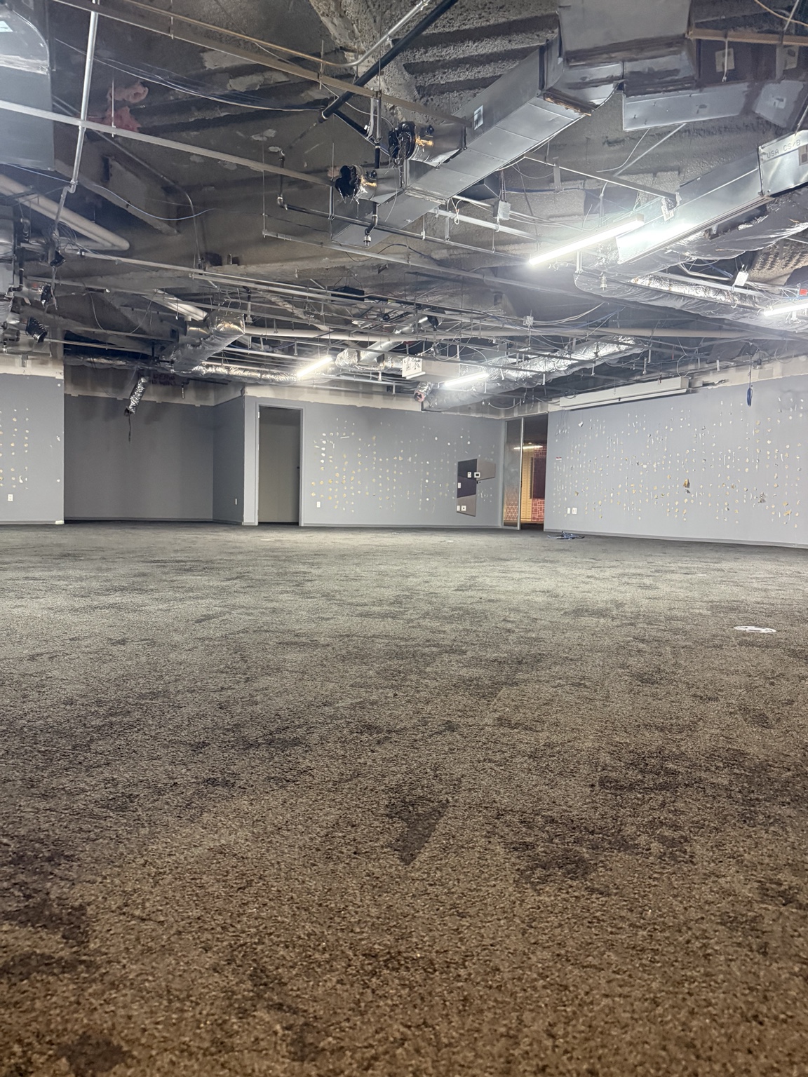 Clean commercial interior