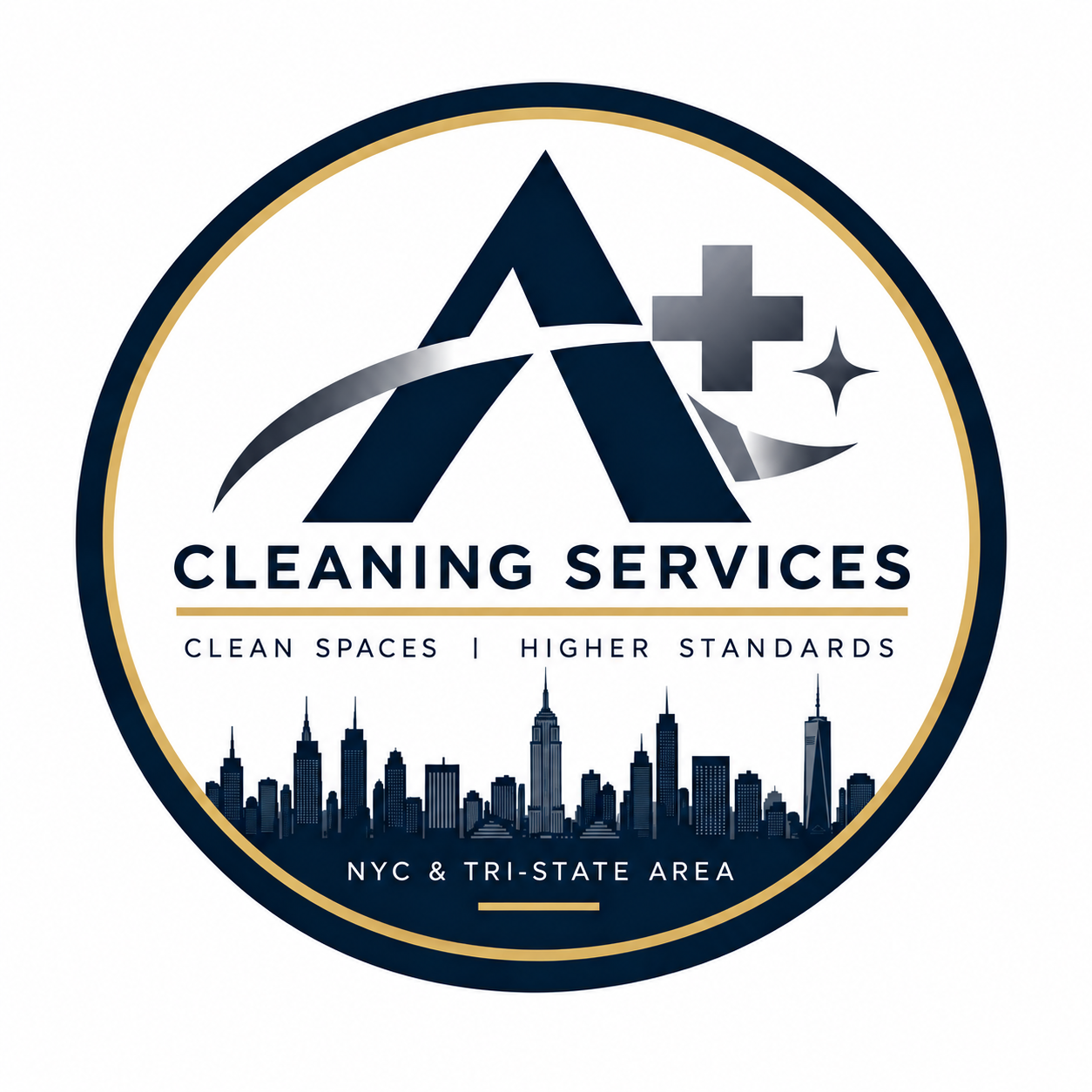 A Plus Cleaning logo